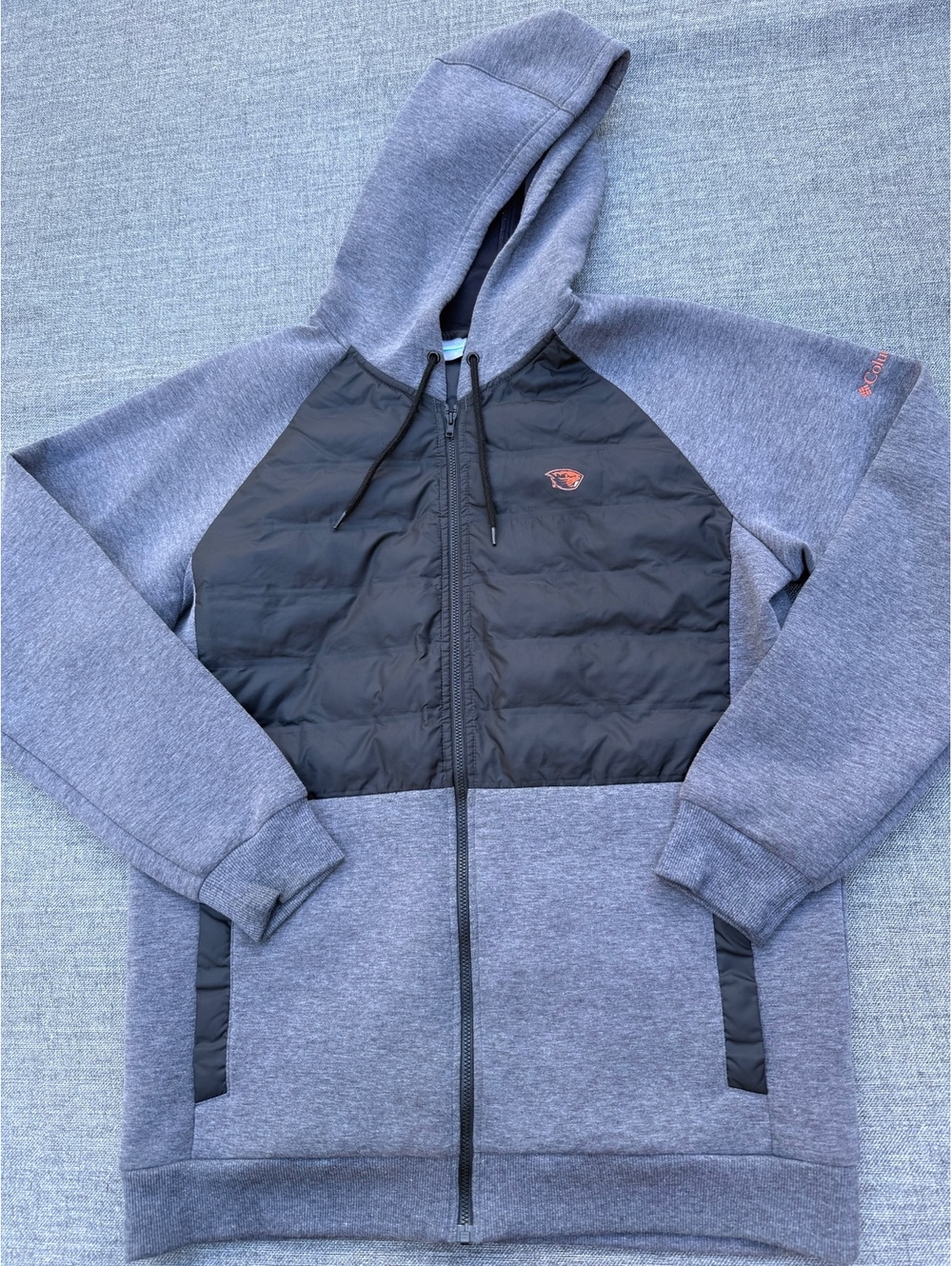 Columbia Sportswear Oregon state university Men's Hooded Full Zip size M Jacket
